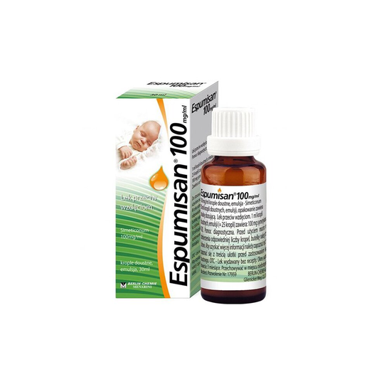 Espumisan 100 mg / ml, oral drops, emulsion, 30 ml, krople dla dzieci