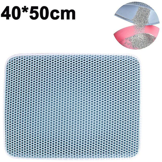 Litter Box Mat Cat Litter Mat Waterproof Non-slip Washable Mat