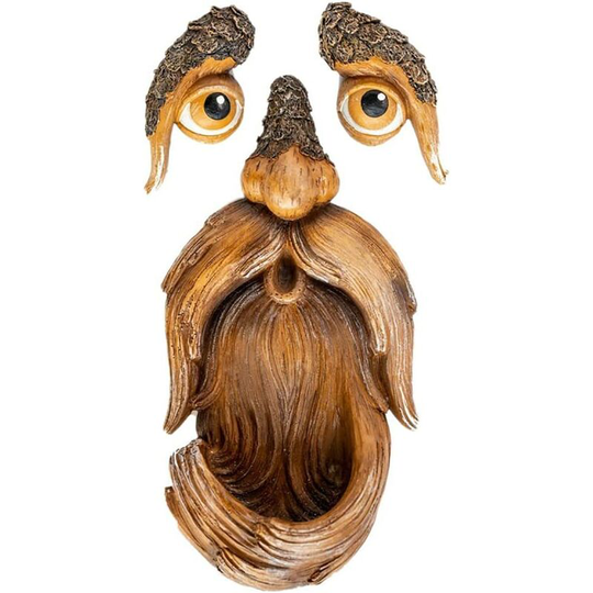 Deckon - Tree Monster Bird Feeder Outdoor Old Man Bird Feeder Garden Decoration Unique Outdoor and Indoor Resin Crafts Decoration