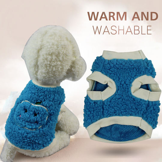 Dog Winter Cotton Vest Pet Coat Dog Jacket Winter Dog Pet Jacket Vest Pet Outfit Clothes Cozy Design Puppy Vest Dog Fleece Winter Vest Small Medium