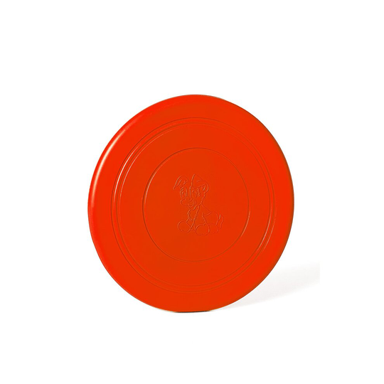 (Disk Red) Indestructible Frisbee Ring Dog Toys