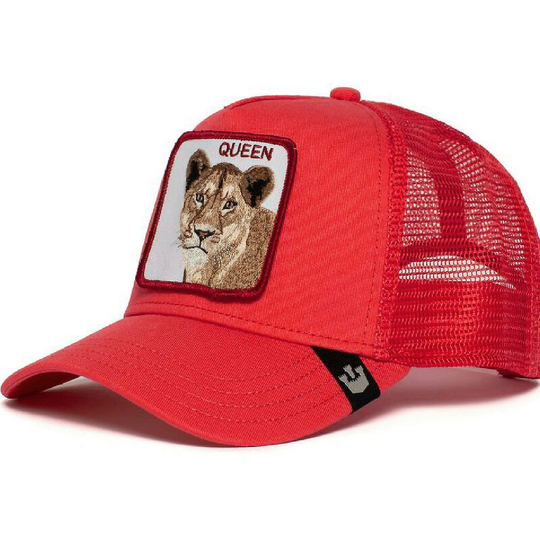 Panther Mesh Cap Summer Baseball Cap Trucker CapQueen Red Thsinde b