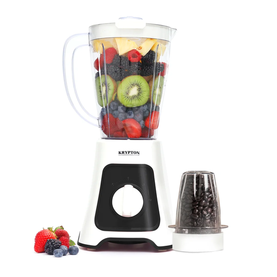 2 in 1 Food Jug Blender with 1.5L Jar