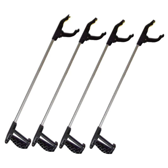 (Pack of 4) Pick-up Tool | Reaching Aid | Litter Picker