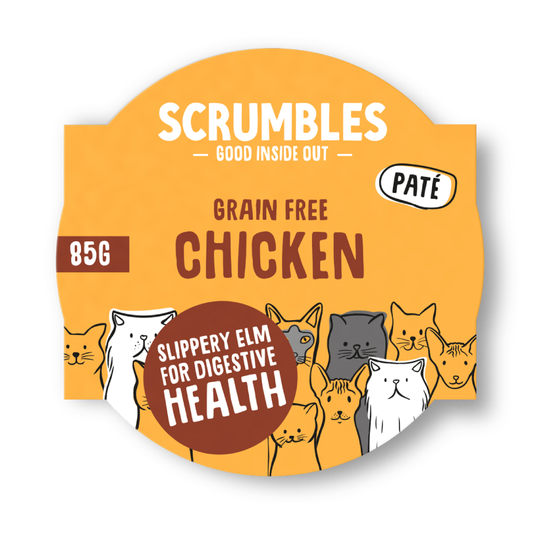 Scrumbles Grain Free Chicken Wet Cat Food - 8 x 85g