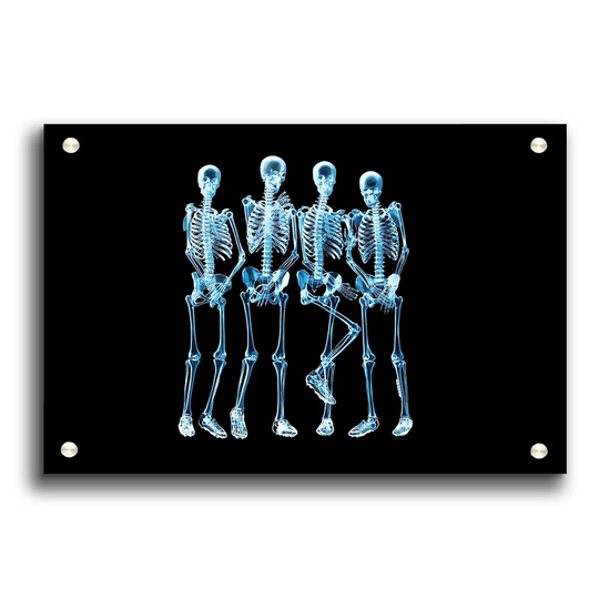 Funny Bones - Unframed Graphic Art Print on Paper