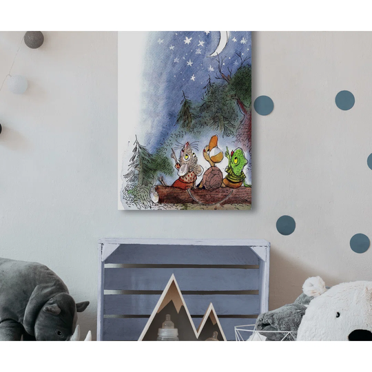 Look at the Stars Canvas Art