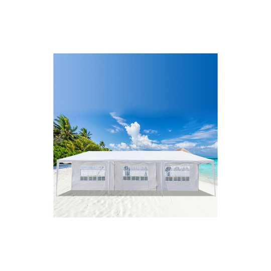 3 x 9m Large Party Tent Gazebo Heavy Duty Wedding Marquee Seven Sides