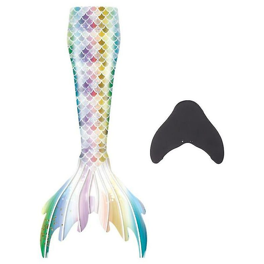 Thsinde - Mermaid Tails For Swimming For Kids And Adults With Monofin Yellow m