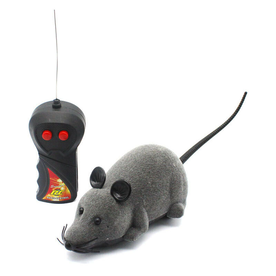 Electric Mouse Remote Control Pet Toy Mouse Shape Funny Cat Toy