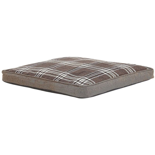 Rectangular Pet Bed Dog Bed Cat Bed Soft Animal Cot Brown Amarat - Brown