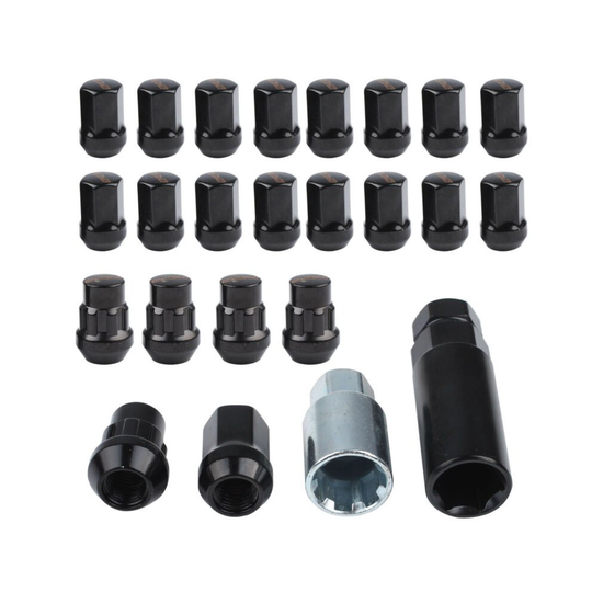 M12 x 1.5 Ford Wheel Nuts, 19mm Hex. Set of 20 Locking nuts Blots
