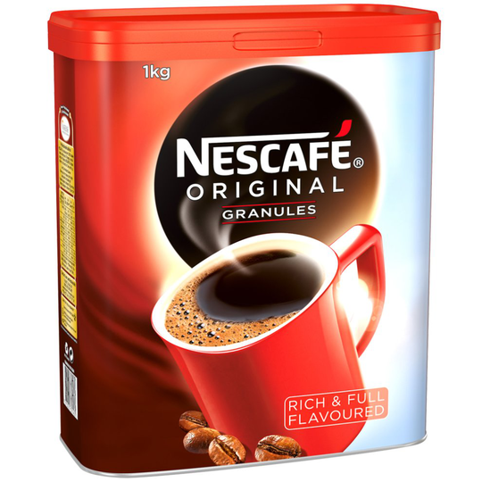Nescafe Original Coffee Granules Tin 1kg