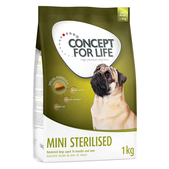 Concept for Life Mini Sterilised - 1kg