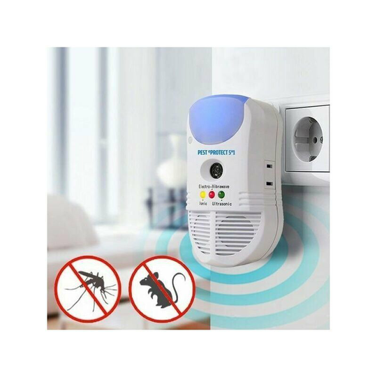 5-in-1 Ultrasonic Insect Repellent - Flkwoh