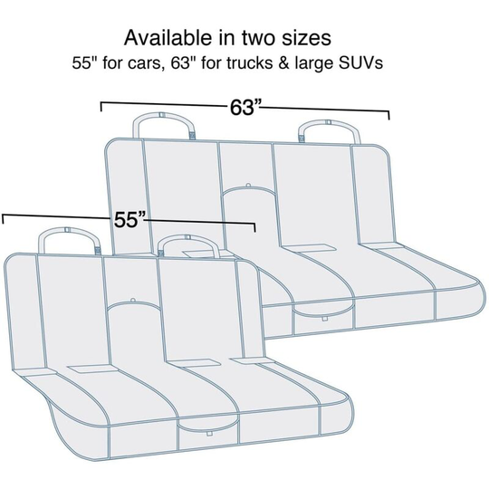 Dog Bench Seat Cover Wander Black Kurgo Black