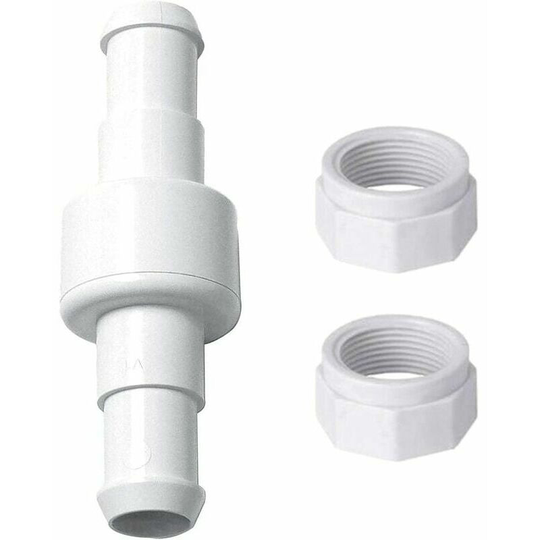 Qersta - Of Connector With Polaris 280, 380, 180 Pool Cleaner D20 Swivel Hose And D15 Hose Nut And Swivel Hose Connector