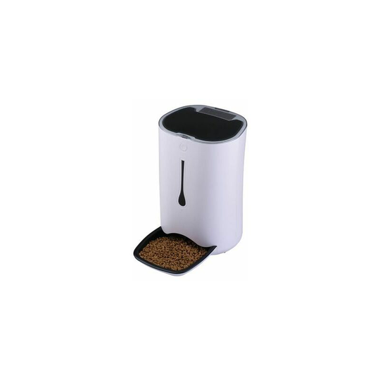 Automatic Cat Dog Food Dispenser - Pet Food Bowl - Programmable 4 Meals a Day - Voice Recording - 6L