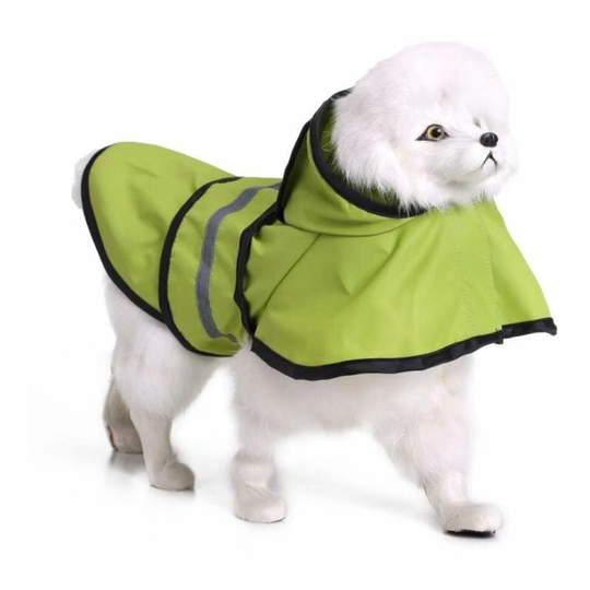 Betterlifegb - Waterproof Pet Waterproof for Dog Golden Dog Golden Retriever Large Dog Waterproof for Pets Dog Clothes Reflective Waterproof Poncho
