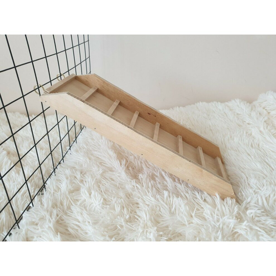 (20 cm, 40 cm) Shelf ramp ladder + sides for small animals