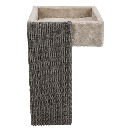Trixie Cat Bed for Shelves with Scratching Board - 33 x 37 x 48 cm (L x W x H)