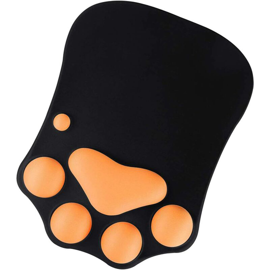 Cat Mouse Pad, Ergonomic Foam Gel Wrist Rest Mouse Pad for Computer Desktop