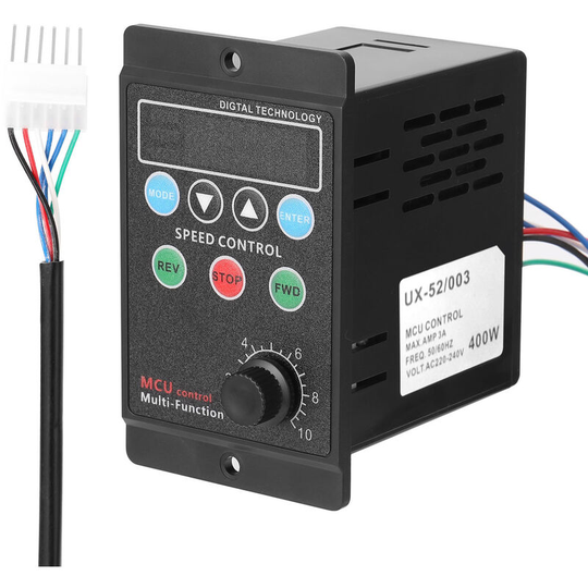 400W AC220V Multifunctional Motor Speed Controller Motorspeed Regulator Controller Display Rate Target Value Settable