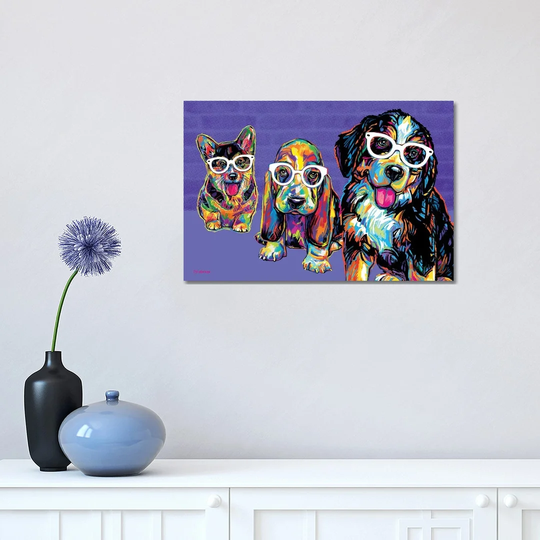 Rat Pack by P.D. Moreno - Graphic Art Print on Canvas