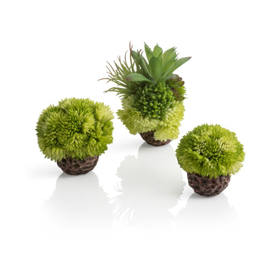 Biorb - Oase Aquarium Decorative Coral Ball Set - Green