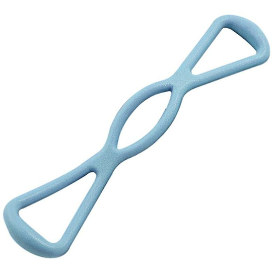 Elastic yoga band, blue/pink resistance band Treat frozen shoulder, chest expansion, beautify back muscles, exercise arm strength