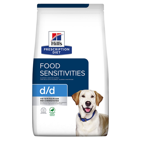 Hill's Prescription Diet Canine d/d Food Sensitivities - Duck & Rice - Economy Pack: 2 x 12kg