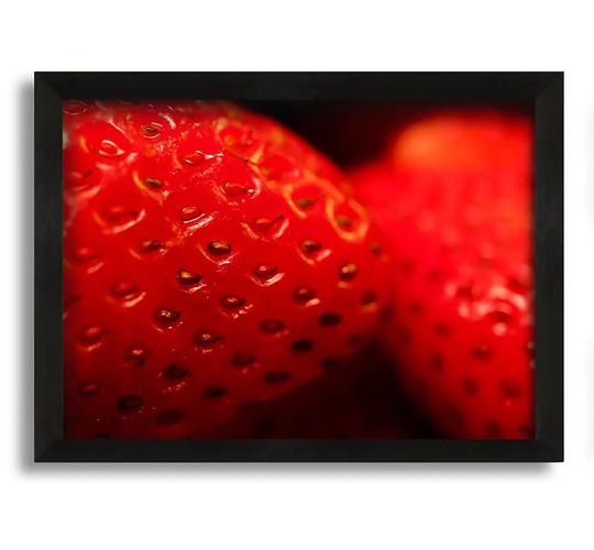 Strawberry Treat Framed Print