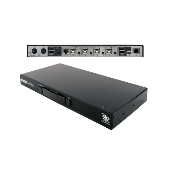 ADDER 4 PORT PRO COMMAND & CONTROL K/M SWITCH