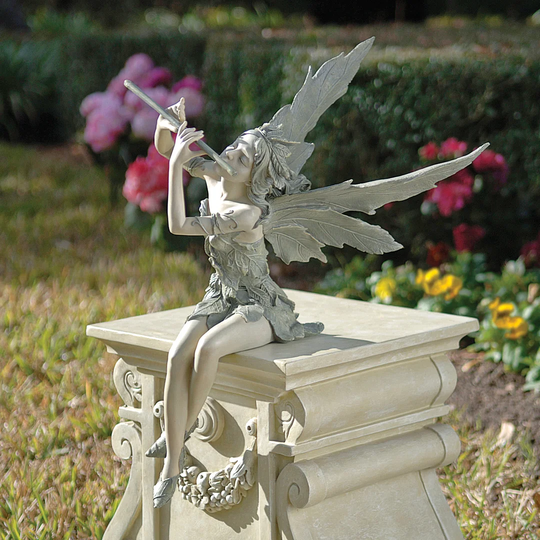 Statue Fairy of West Wind Sitting