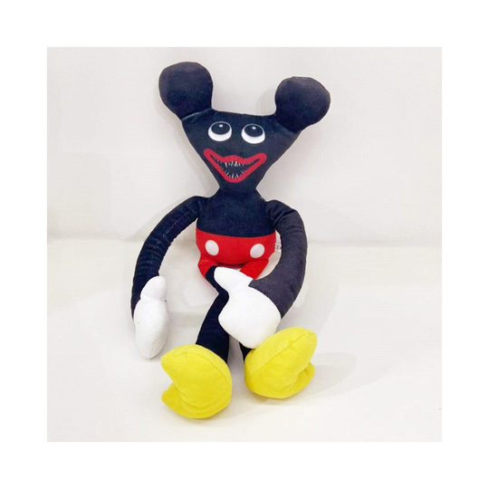 (Black) 15.7in Poppy Playtime Game Plush Toys Cos SpiderMan Mickey Mouse Huggy Wuggy