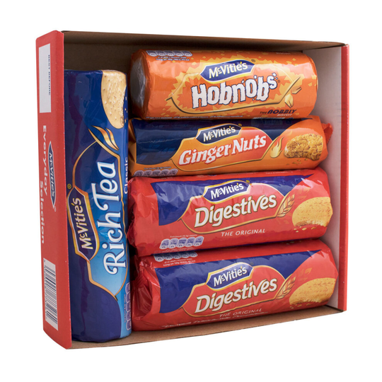 McVities Everyday Rich Tea Digestive Ginger Nut Hobnob Biscuit 5