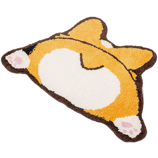 Dog bath carpet Bath carpet bath mat non-slip soft shower carpet Puppy butt 50*80 hairless