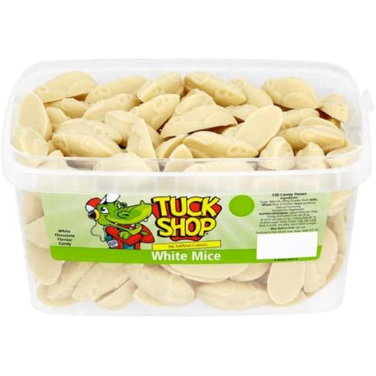Tuck Shop White Mice (120) pieces 840g