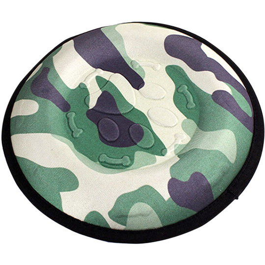 Dog Toy Interactive Flying Disc Floatable Disc for Pets Playing Training Exercise Entertain Tools Dog Cat Funny Toy Green