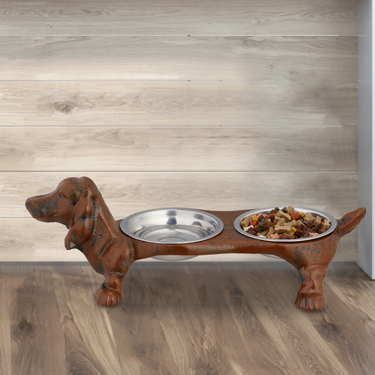 Gabriella Dachshund Elevated Feeder