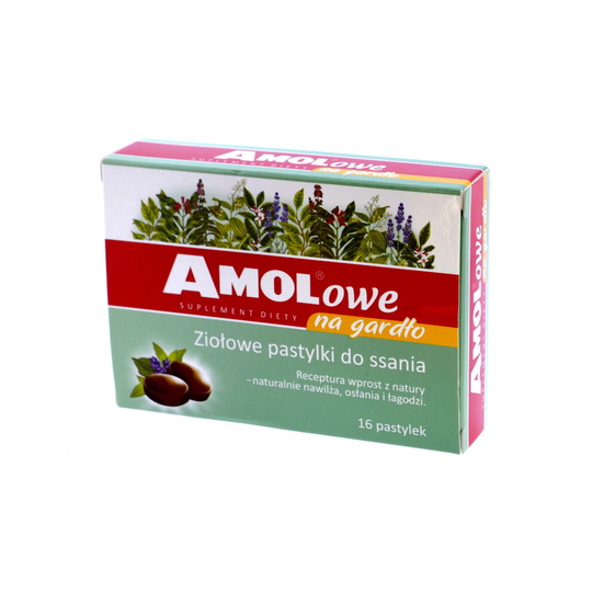 Amolowe 16 lozenges for the throat