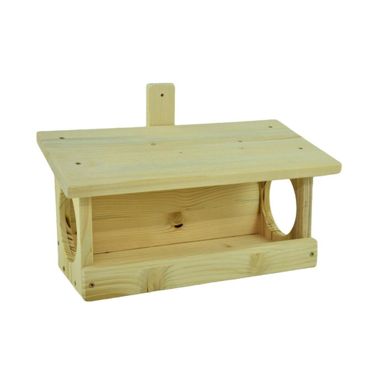 Wooden Wall Mounted Bird Feeding Station 19010