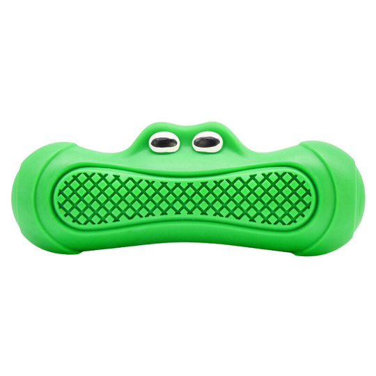 Green Alligator Floating Dog Toy Summer Swimming Water Interactive Teeth Cleaner Sounding Dog Supplies
