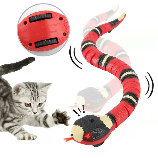 Simulation Sensing Snake Toy Smart Electric Moving Tricky Snake Toys - Flkwoh
