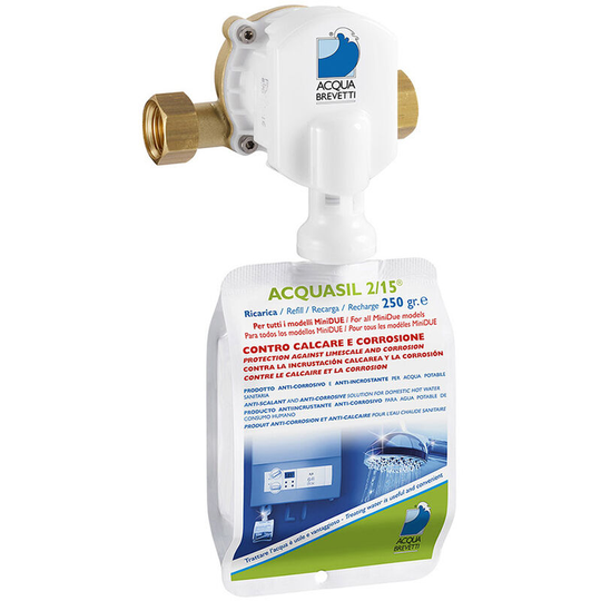 Advantay - 1/2" f x f Brass Acqua Brevetti MiniDue Liquid Water Conditioner PM003