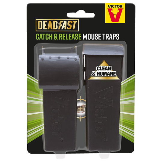 Deadfast Humane Catch & Release Mouse Trap Set Of 2 Safe No Poison