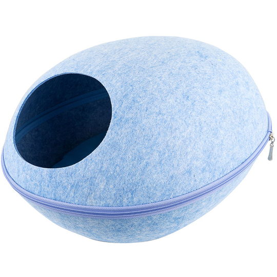 Cat Pet Cave Cat Cave Bed Cat Bed for Cats Kittens Pets Blue