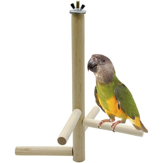 Bird Rotating Station Bar, Round Tower Ladder, Four-Story Revolving Staircase Toy for Bird Parrot
