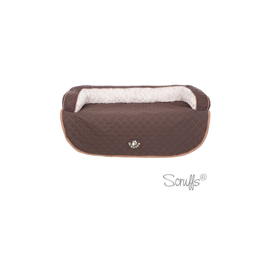 (Large) Scruffs Brown Wilton Sofa Pet Bed