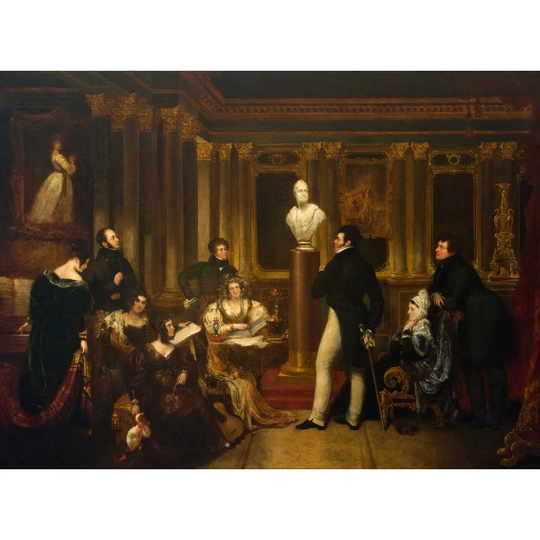 'A Room at Windsor Castle' Painting